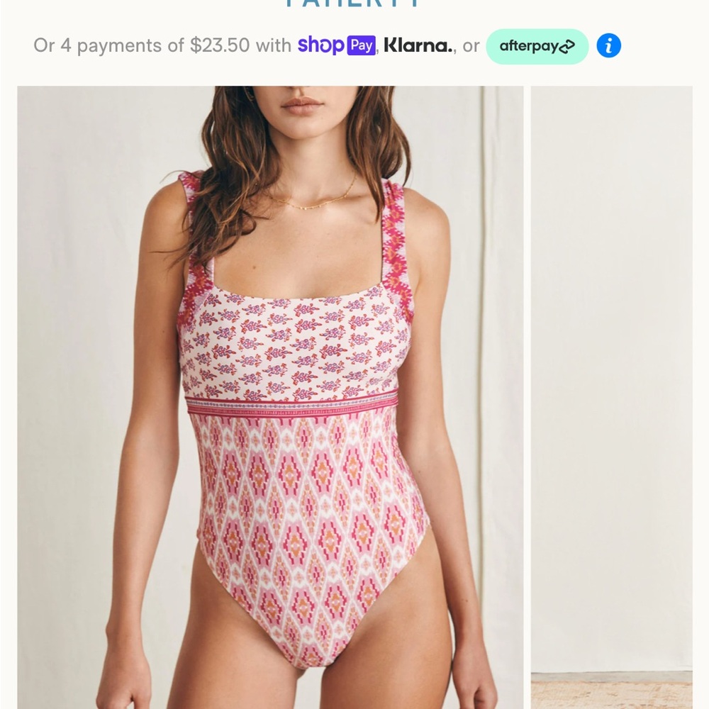 Faherty One-Piece Swimsuit
